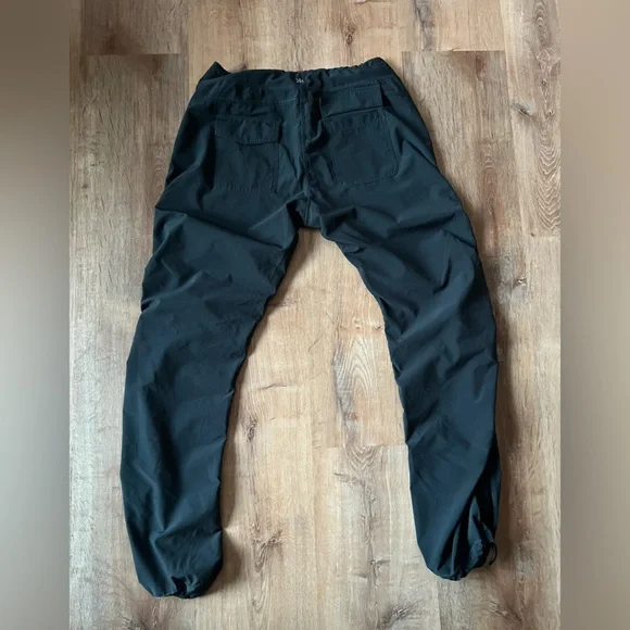 Kyodan Womens Black Ruched Joggers - Picture 1 of 13